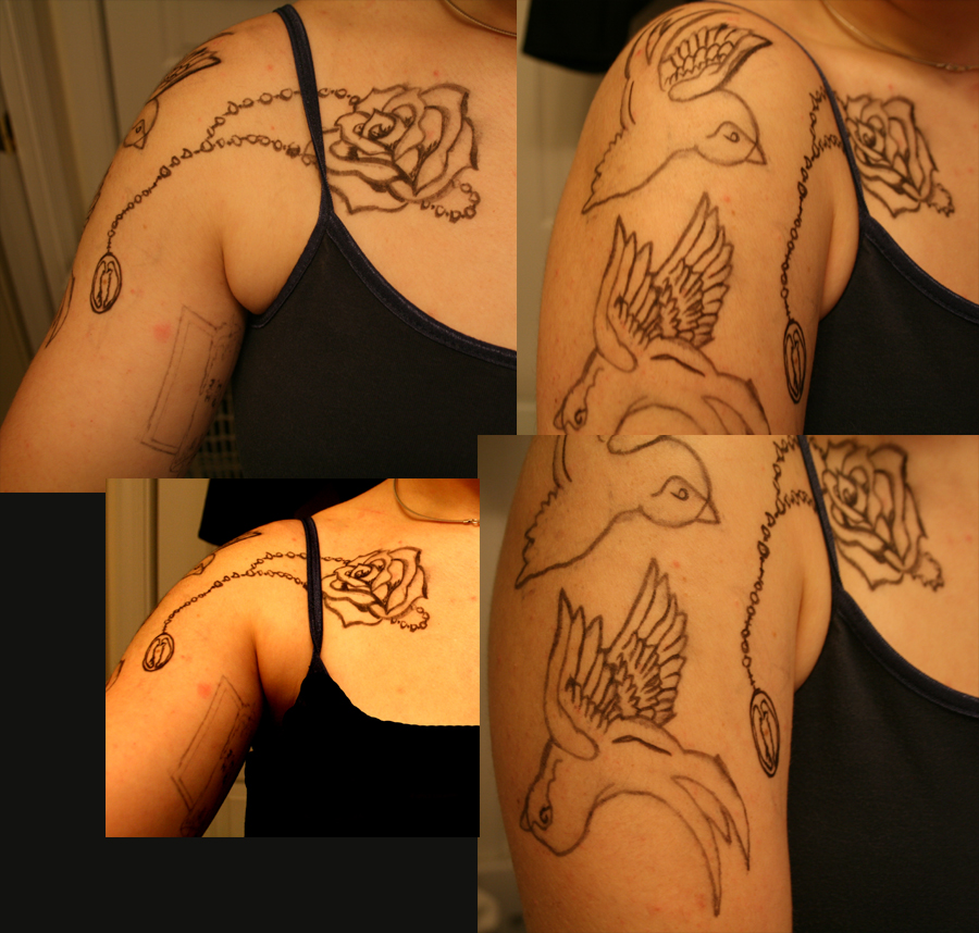 Sleeve lay out - sleeve tattoo