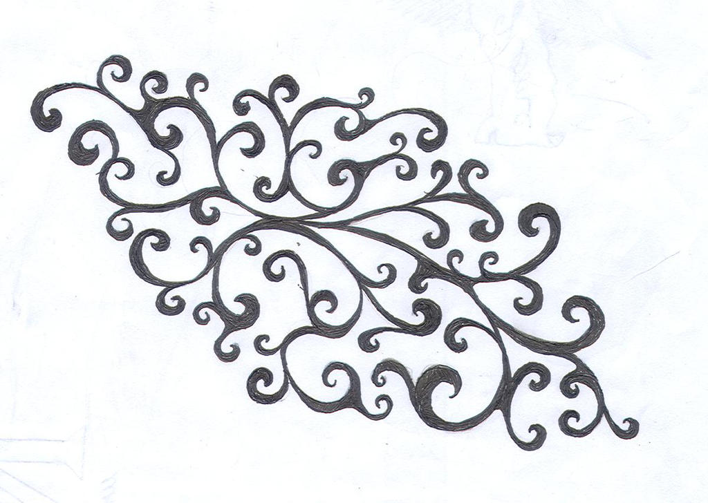 Swirly Tattoo Design by ~average-sensation on deviantART