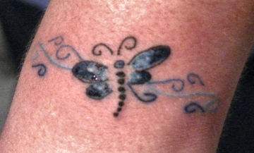 dragon fly tat - dragonfly tattoo