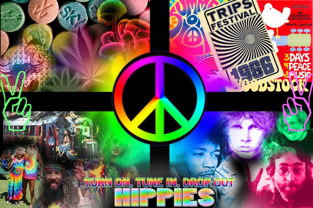 Hippie Culture Collage by KanyeKnievel on deviantART