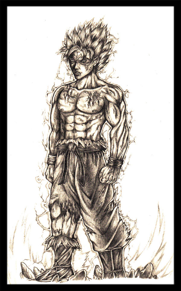 goku super saiyan drawing. Super Saiyan Goku by
