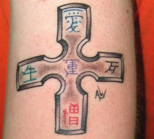 welsh tattoo designs. cross tattoo designs