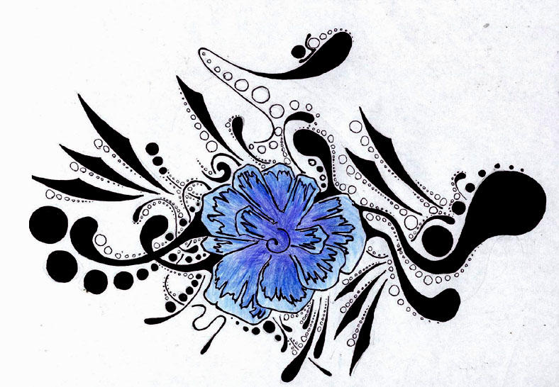 Cold flower | Flower Tattoo