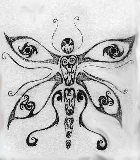Dragon Fly tattoo by Zerokun on deviantART