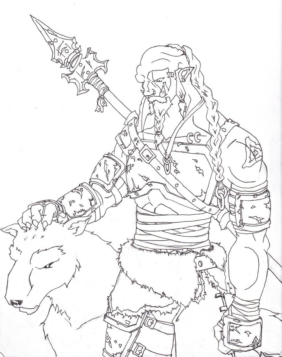 warcraft coloring pages - photo #30