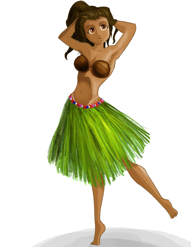 clipart hula girl - photo #10