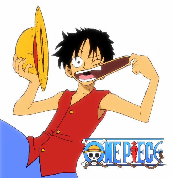 luffy one piece Colouring Pages page 2