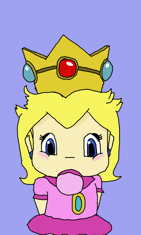baby princess peach pictures. Baby Princess Peach by
