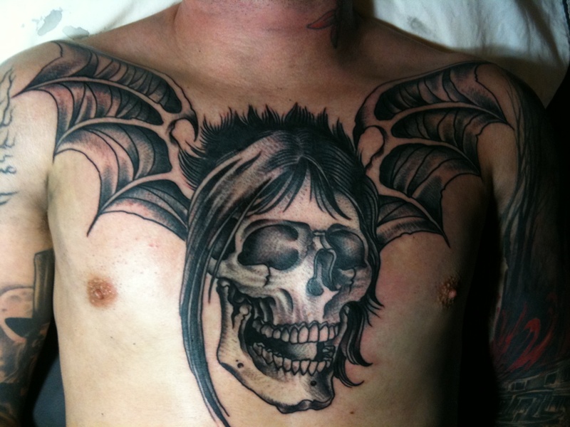 Johnny Christ "The Rev" Tattoo