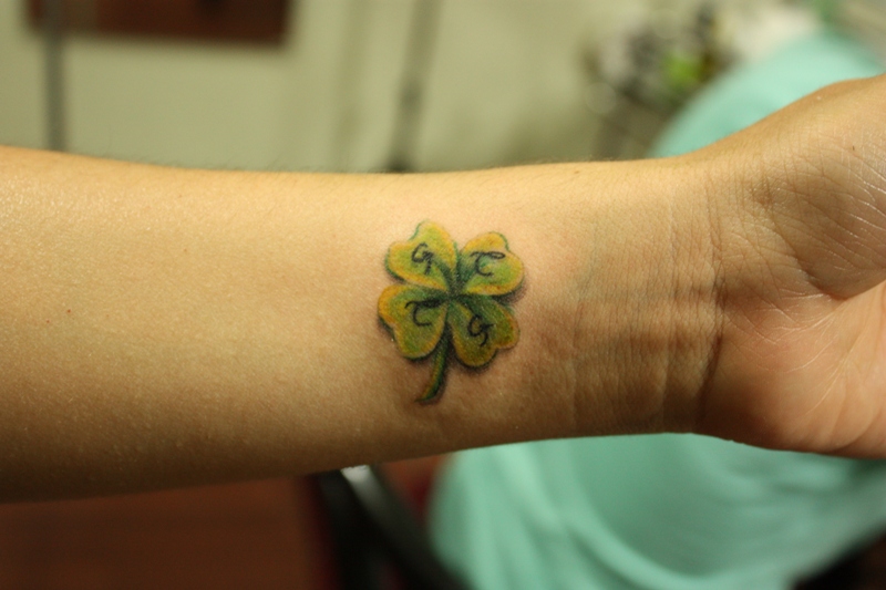 luck | Flower Tattoo