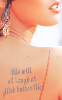 Megan Fox tattoo