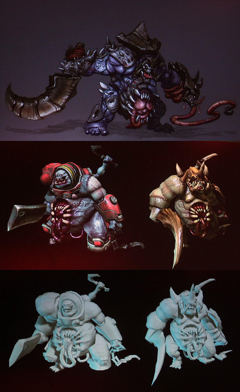 Modeled and base textured last month for Blizzard DotA which premiered this 