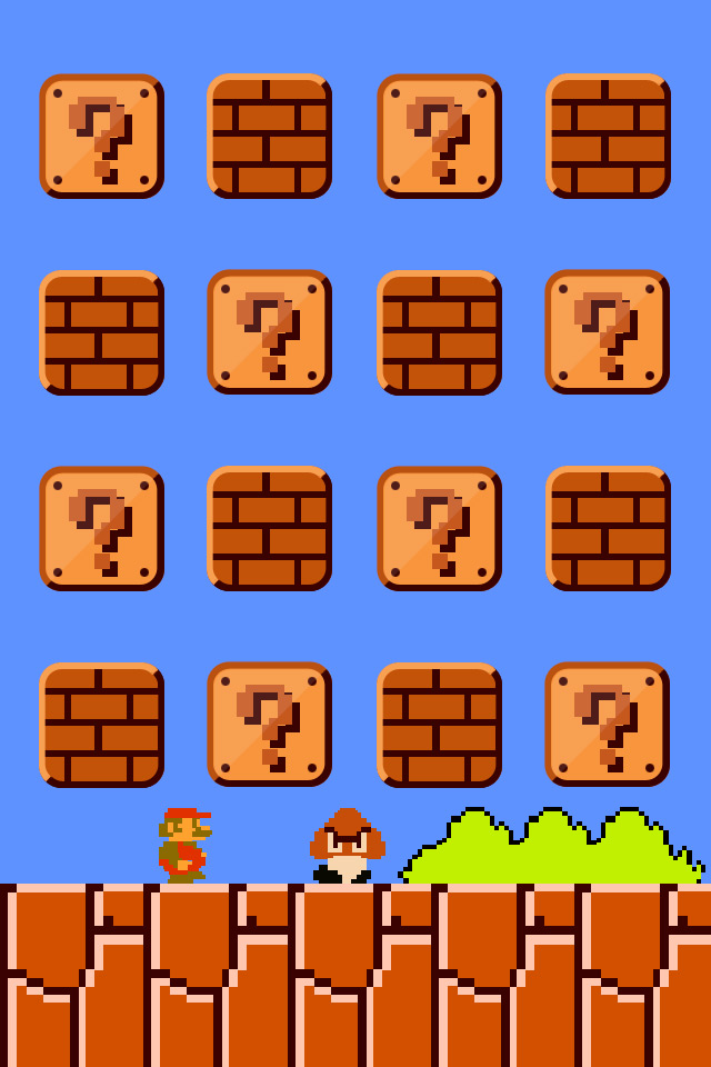 wallpaper iphone 4g. Mario wallpaper iPhone 4g by