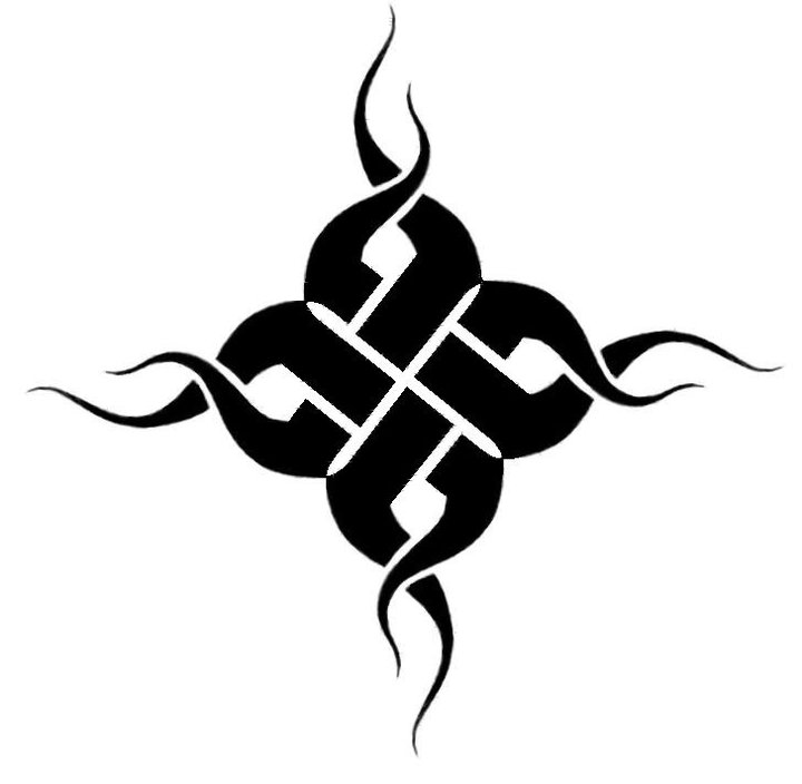 Tribal Celtic Star tattoo