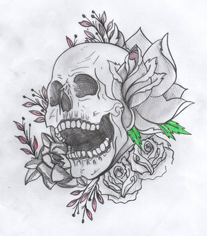 Detailed Skull Tattoos