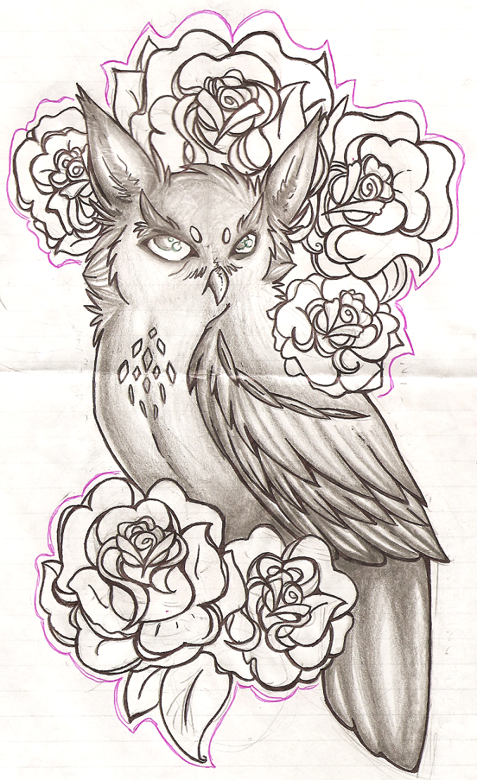 Owl Tattoo Design Picture 3