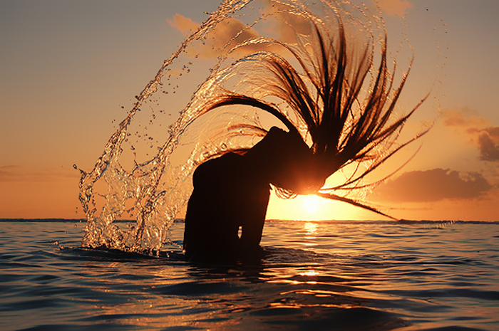 ocean water sunset. #ocean #water #woman #water