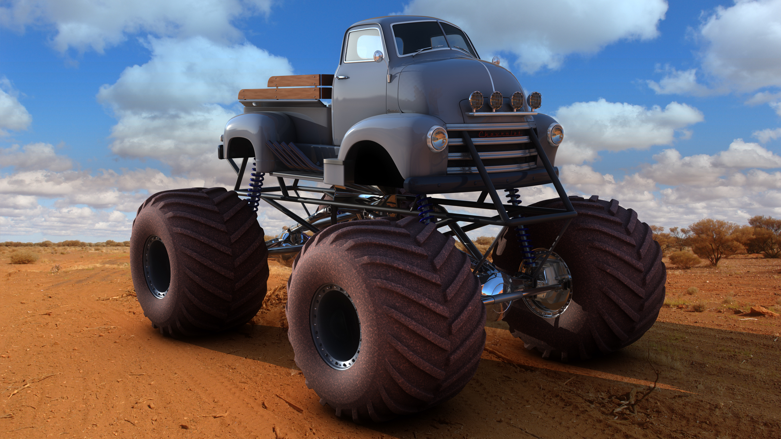 Ford vs chevy monster truck #3