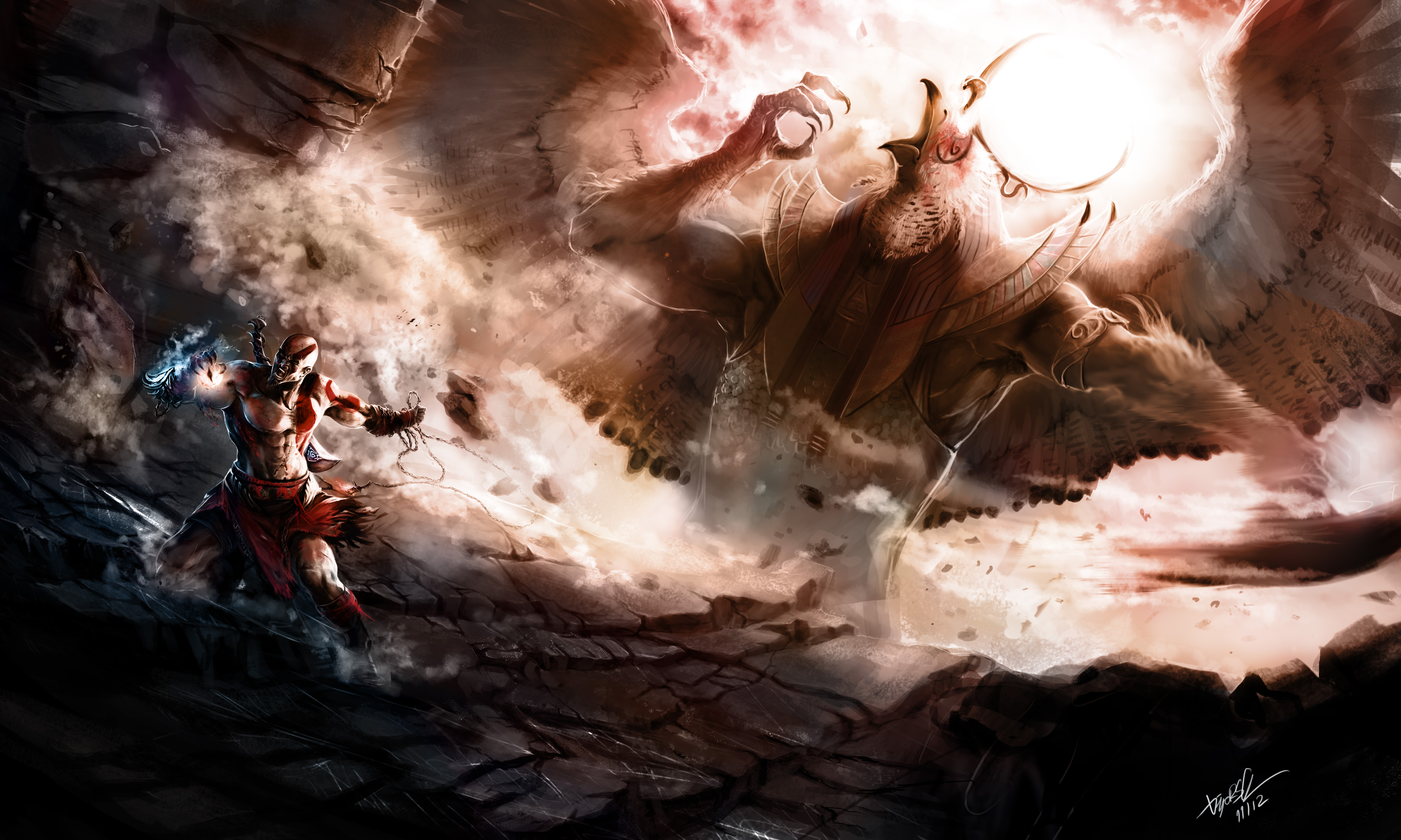 kratos_vs_ra_by_diegoocunha-d5jyaxz.jpg
