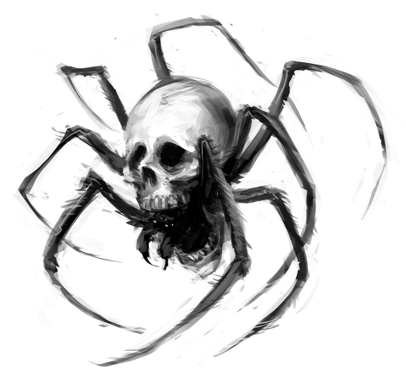 Skull Spider by NightmareHound on DeviantArt