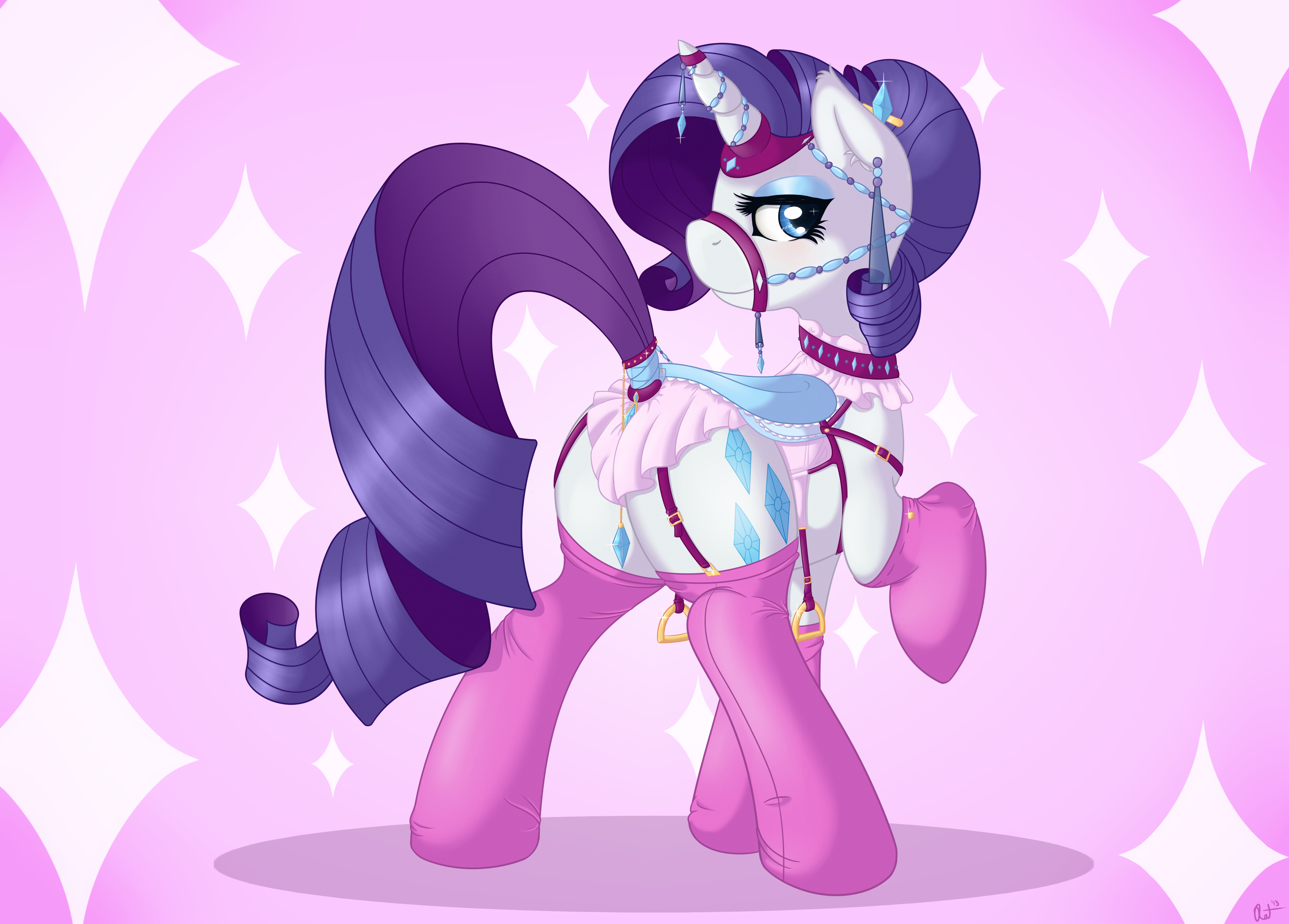 [Image: a_saddled_rarity_by_ratofdrawn-d5tufm1.png]