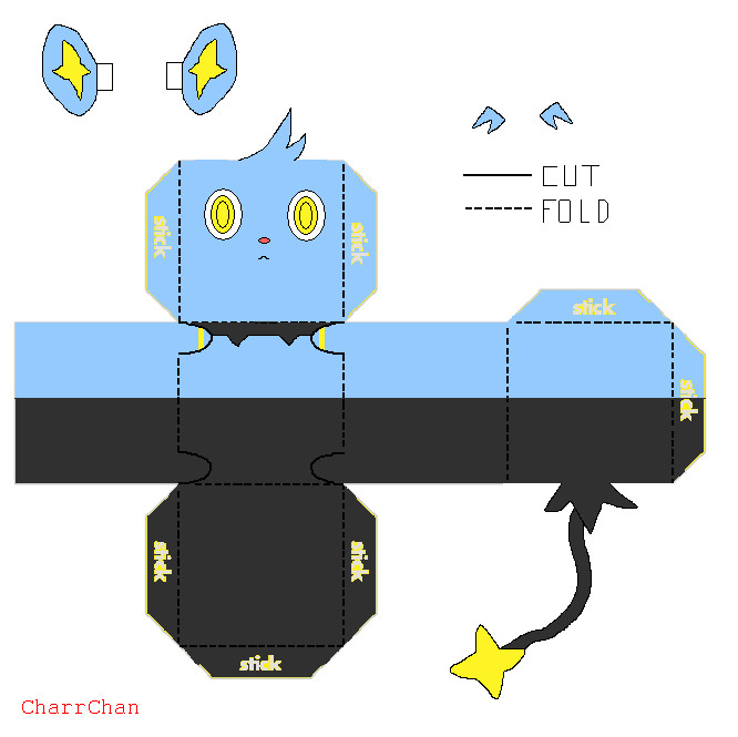 paper craft NEW 503 POKEMON PAPERCRAFT TEMPLATES EASY