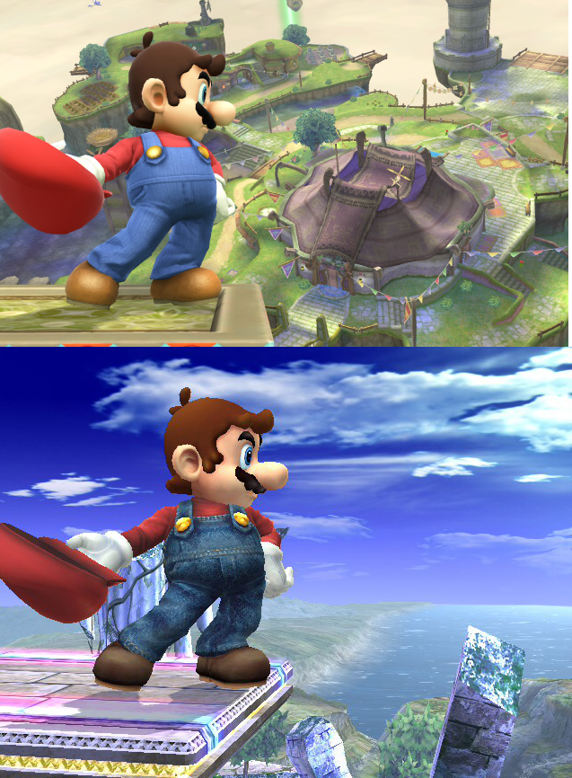 Comparison between SSBB and Super Smash Bros Wii U by bloodhawkfzerogx