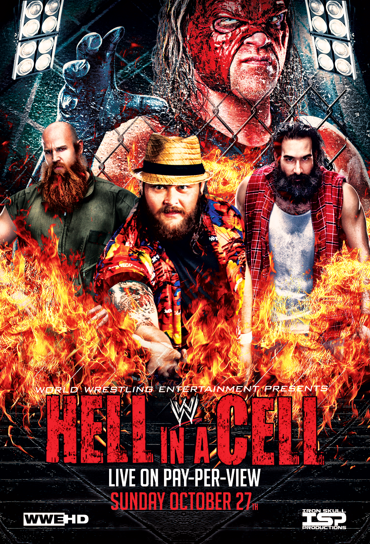 Image result for hell in a cell 2015 poster