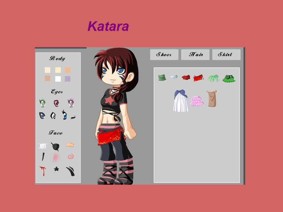 avatar katara dress up. Katara Dress Up by