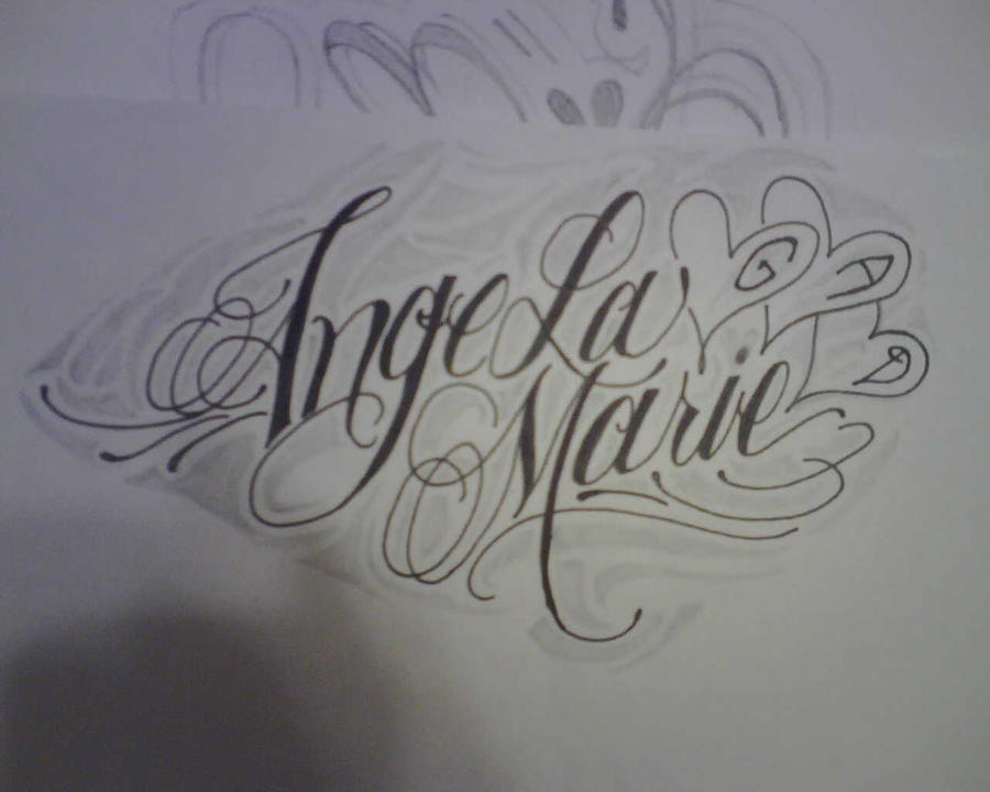  ANNA my mom name tattoo in My tattoos by Luis Maldonado 