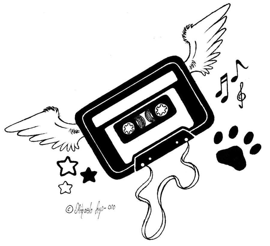 Winged Music Tattoo by KattFloka on deviantART