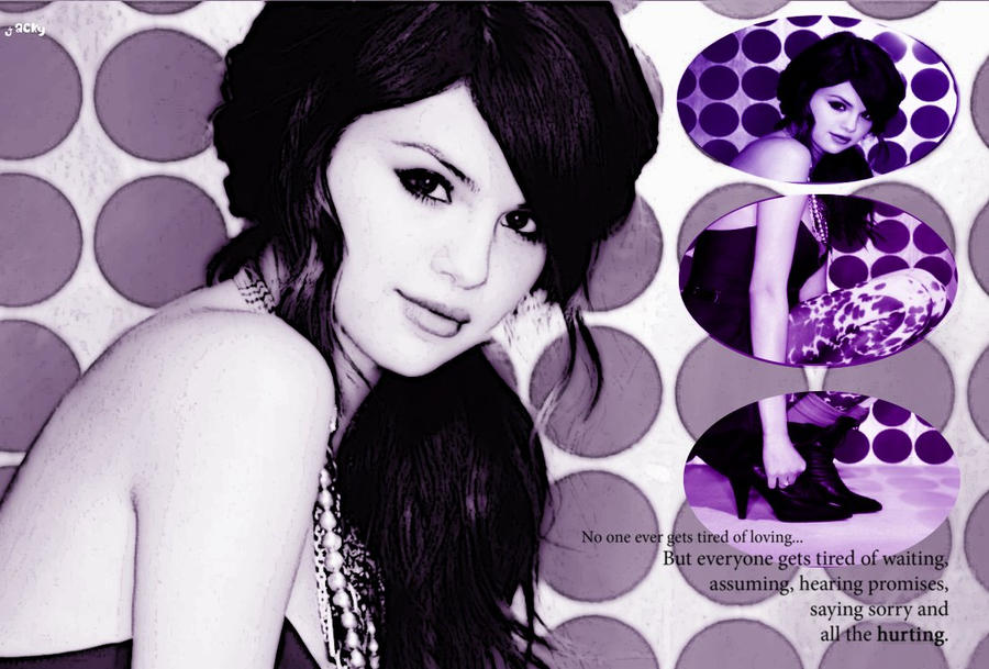 Selena Gomez DesktopWallpaper by JackyV on deviantART