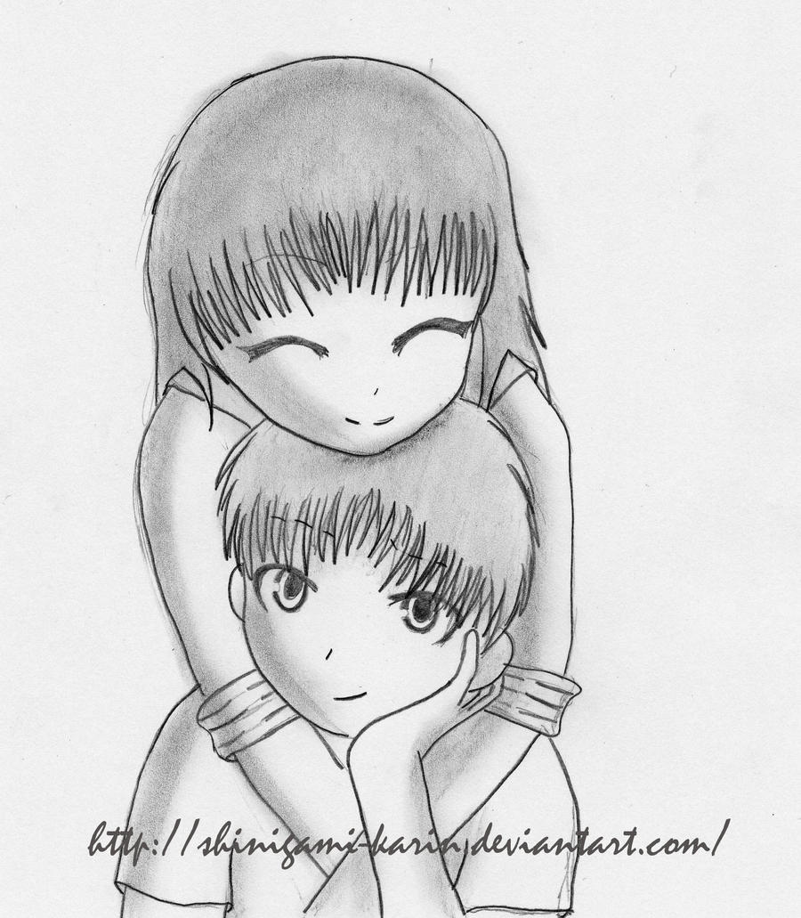 Anime couple by shinigami-karin on DeviantArt
