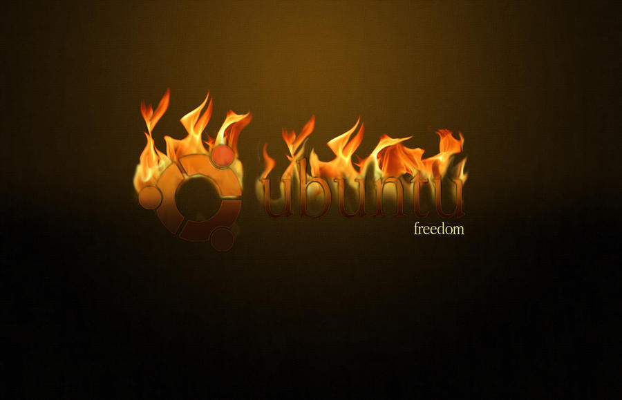 fire wallpaper. Ubuntu Fire Wallpaper by