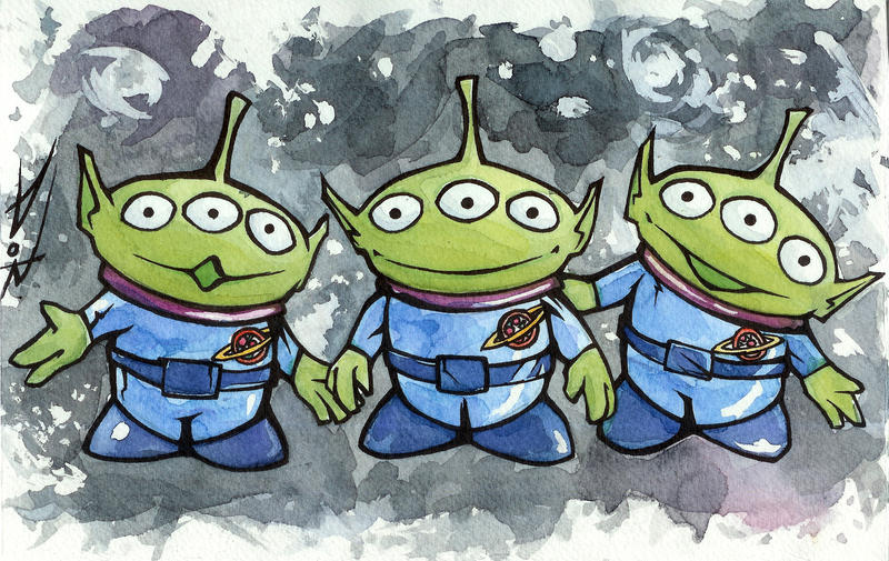 aliens from toy story. Toy Story - Alien by