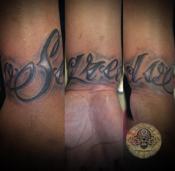 chicano lettering tattoo by 2FaceTattoo on deviantART