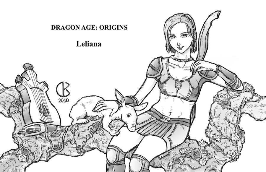Dragon Age Origins Leliana Model. Dragon Age Origins: Leliana by