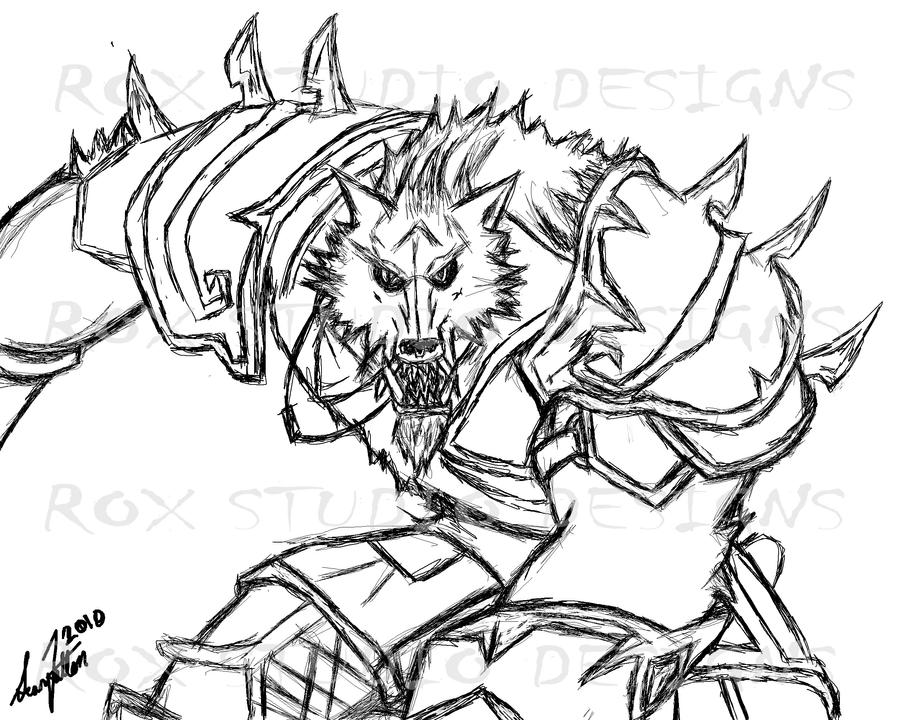 warcraft coloring pages - photo #8