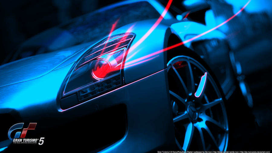 This is a simple Gran Turismo 5 wallpaper inspired by GT Concept 2002 cover