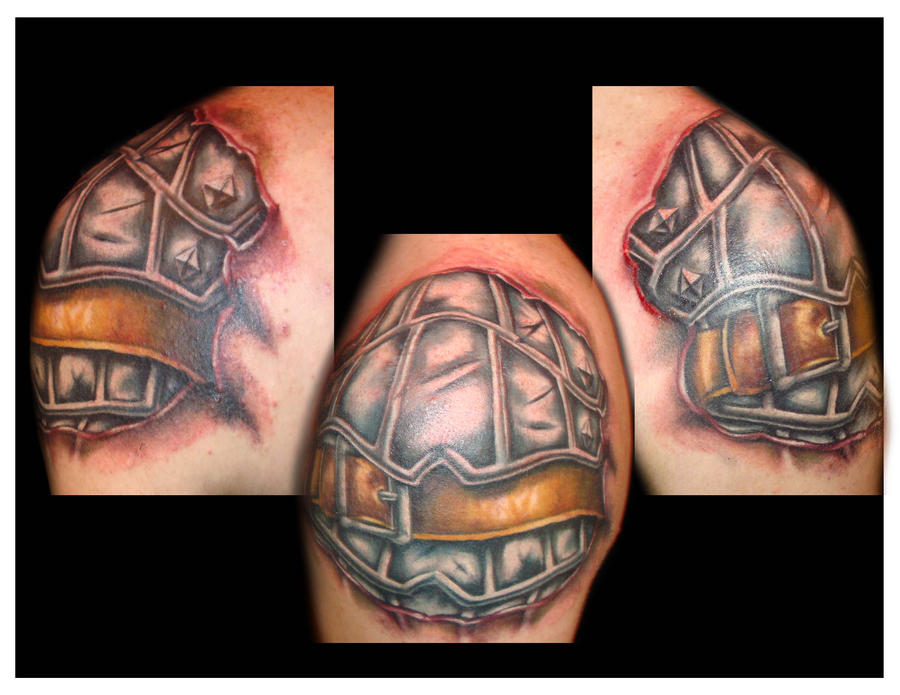 Shoulder Pauldron - shoulder tattoo