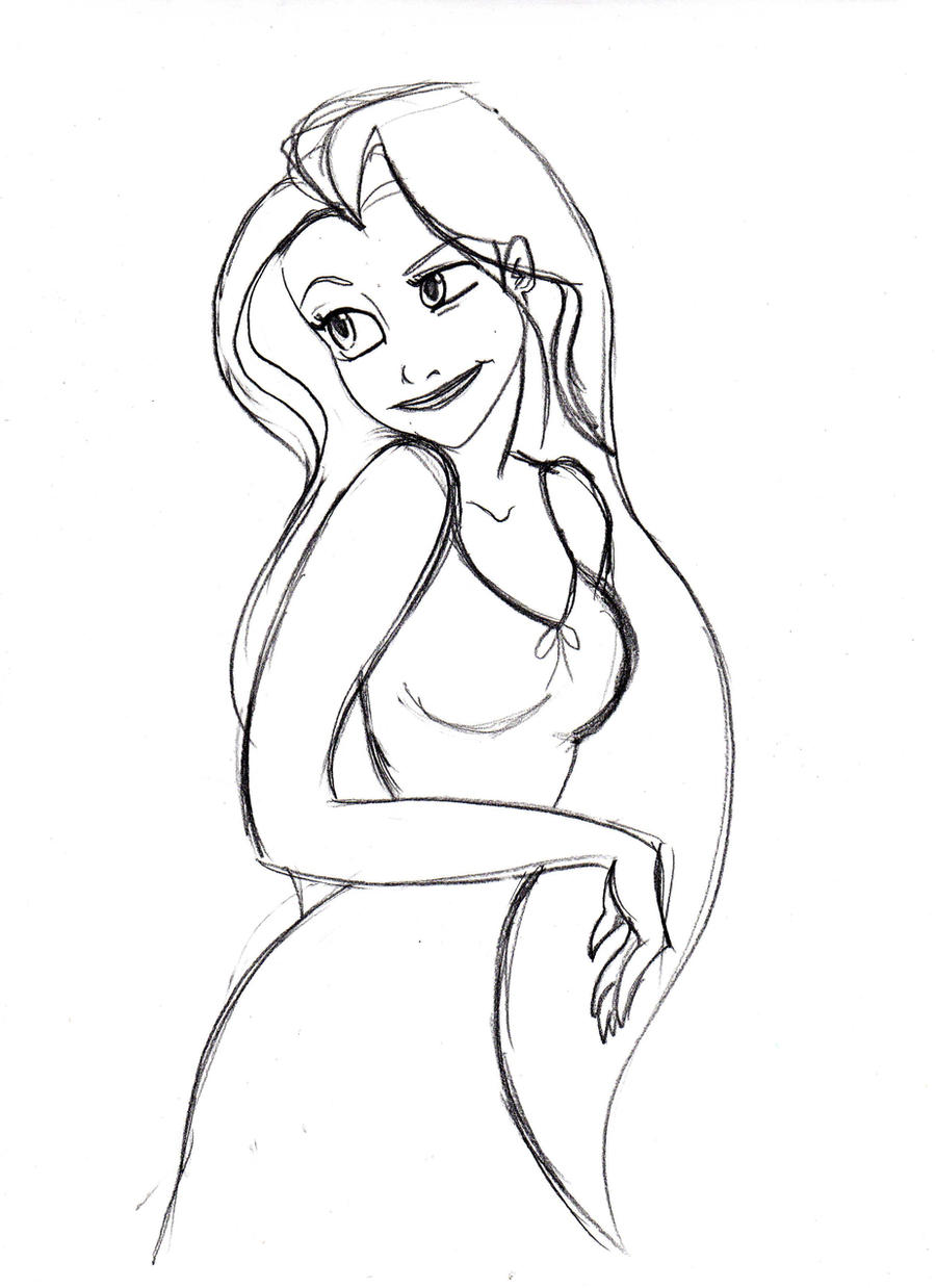 Baby Rapunzel Coloring Pages Coloring Pages