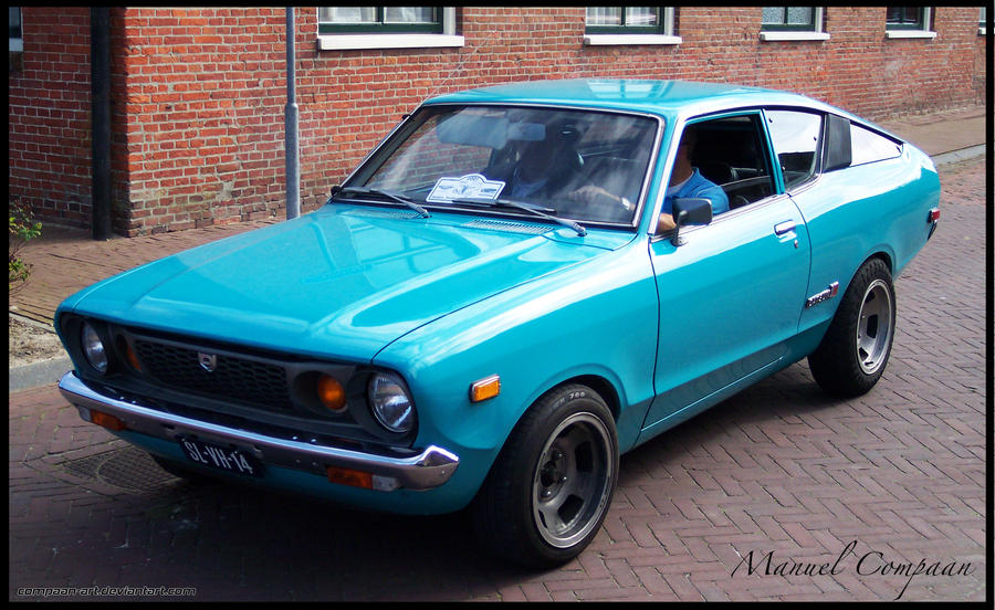 1974 Datsun 120Y Coupe by compaanart on deviantART