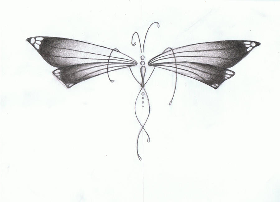 bfly 1a - dragonfly tattoo