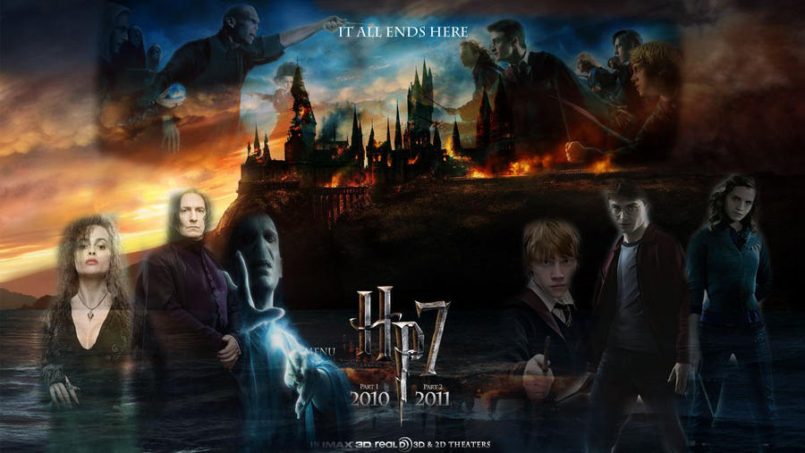 harry potter 7 poster. Harry Potter 7 Poster by