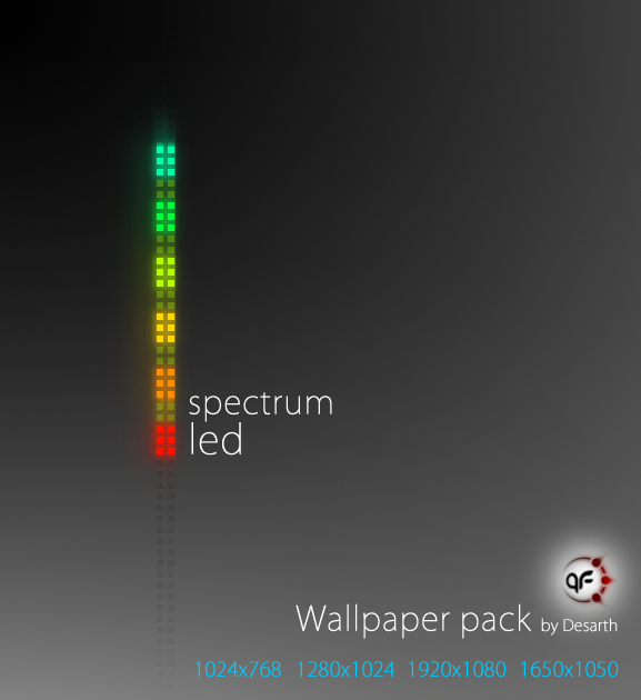 led wallpaper. Spectrum LED Wallpaper Pack by