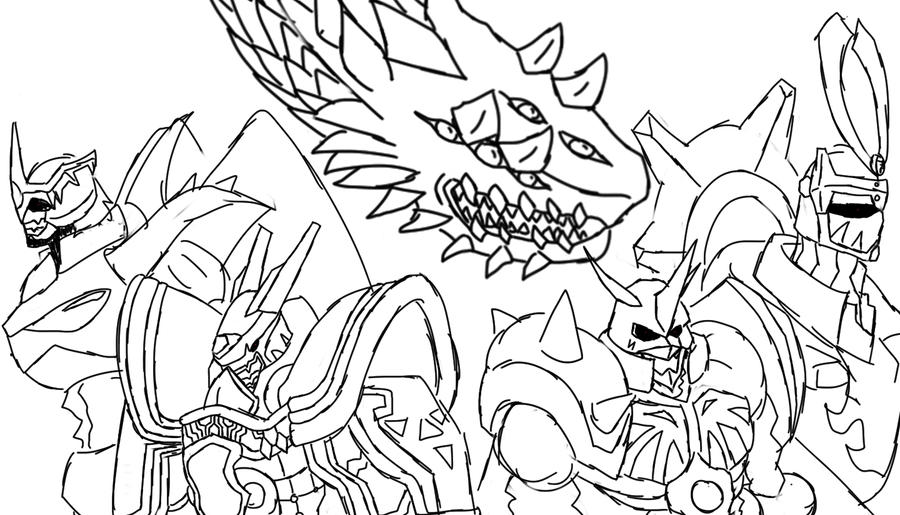 ultimate digimon coloring pages - photo #17