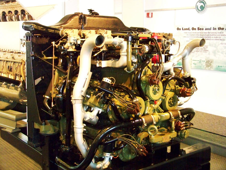 Chrysler 30 cylinder tank engine #2