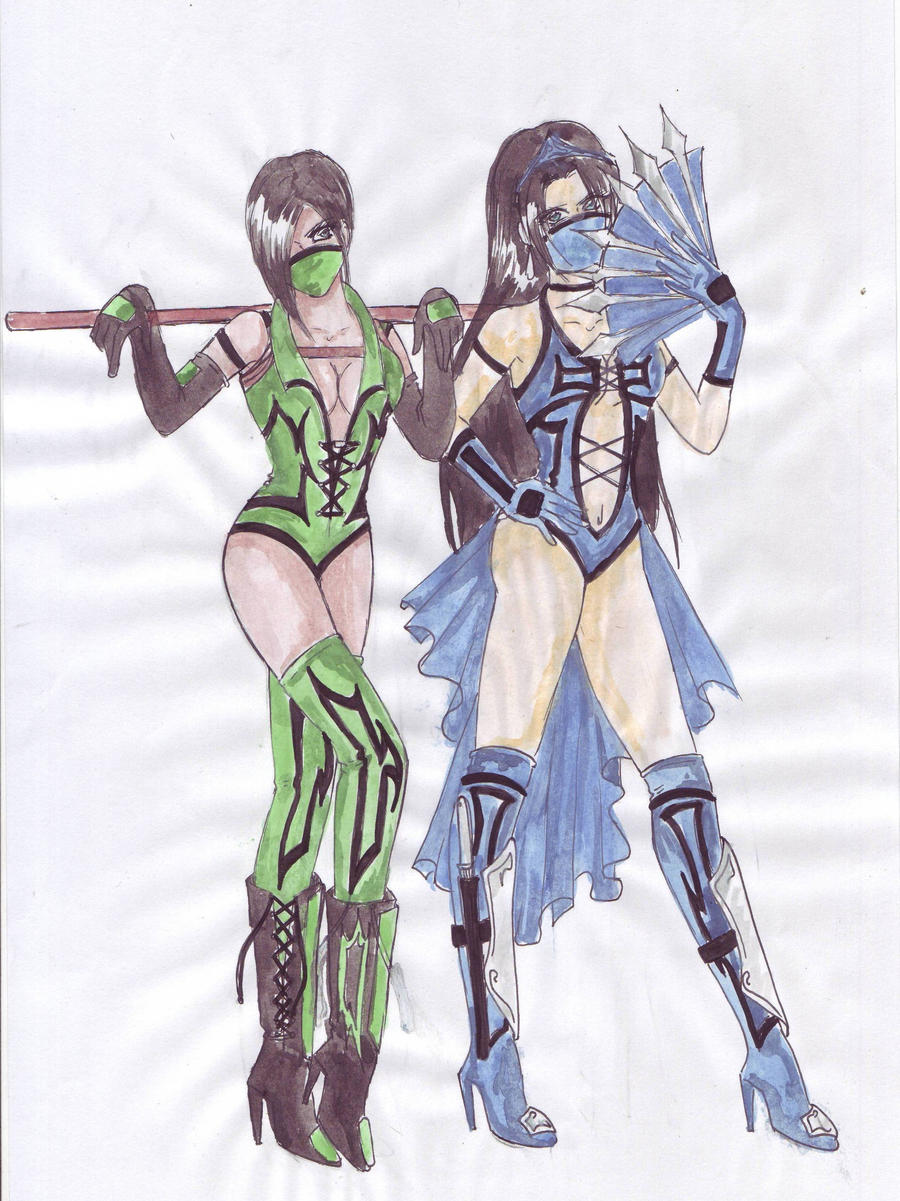 Jade and Kitana by