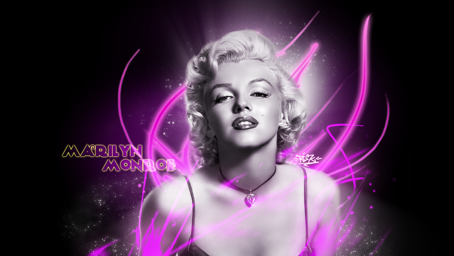 Marilyn Monroe Wallpaper One by fujione on deviantART