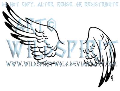 Hermes Wing Set Tattoo by WildSpiritWolf on deviantART